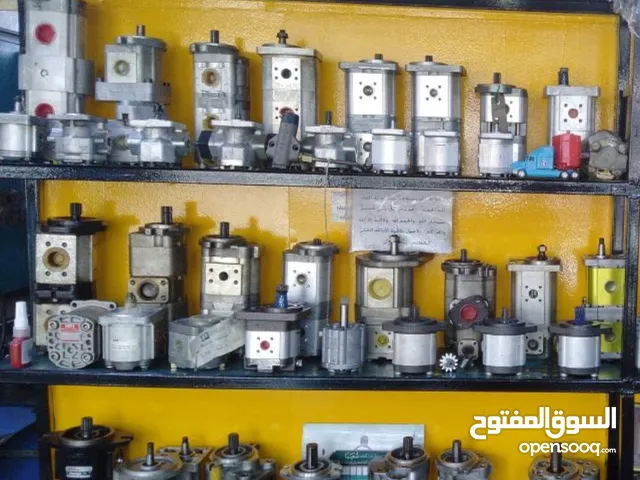 قطع هيدروليك جديد مستعمل جميع الأنواع للبيع داخل الأردن في عمان