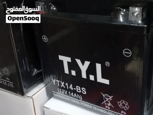 متوفر الان تشكيلية بطاريات دراجات ناريه وكهرباء متعددة الاستخدامات والأحجام