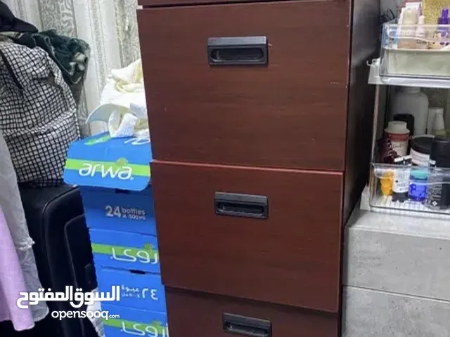 Office file drawer with lock