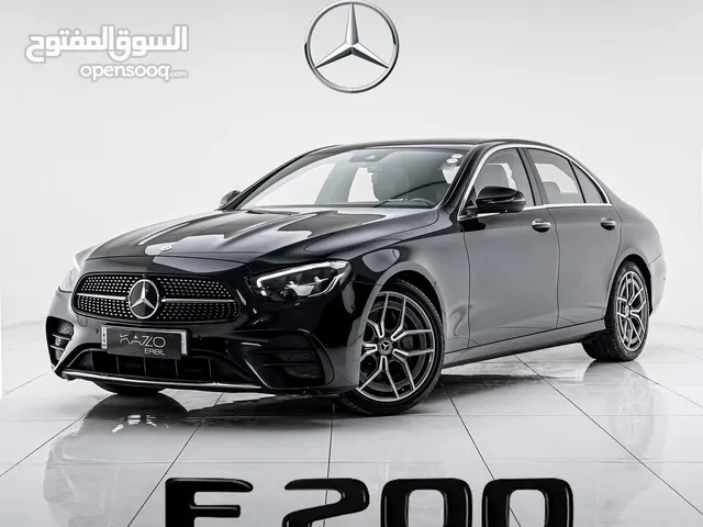 Mercedes Benz E- class 200 2022 ميرسيدس أي كلاس 2022
