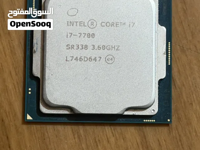 معالج Ci7 7700 مستعمل شغال