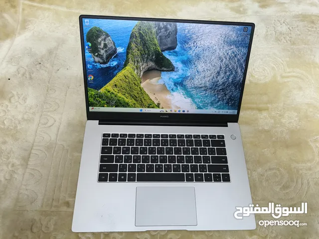 Clean HUAWEI MateBook D 15 Power full AMD Ryzen 5 CPU-1 GB Graphic 8GB RAM-256 GB SSD windows 11