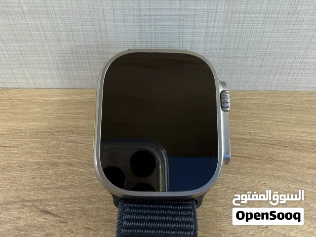 Apple Watch Ultra 2 تيتانيوم طبيعي بحال الوكالة بطارية 100%