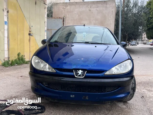 سياره بيجو 206 من الاخر 2600 كاش