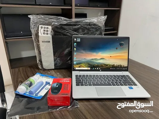 Laptop hp probook جيل 11 / ram 16 / ssd 512 مواصفات مميزة جدا معدن امريكي كيبورد مضيء شاشة framless