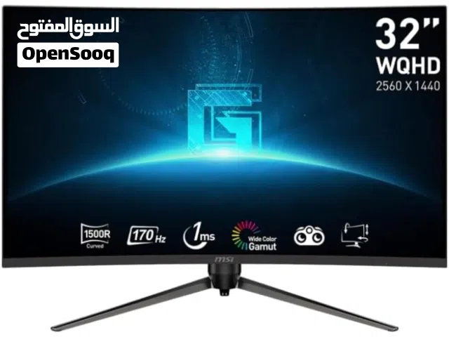 31.5" MSI monitors for sale  in Zarqa