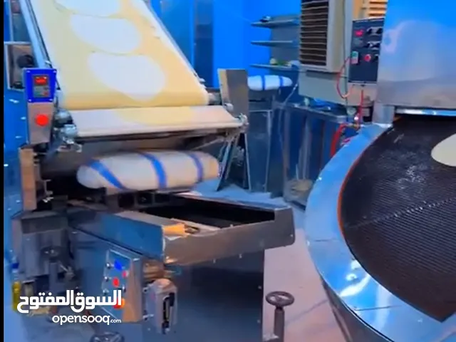 خط إنتاج الخبز الآلي عربي وشامي او توتيللا أوتوماتيكية