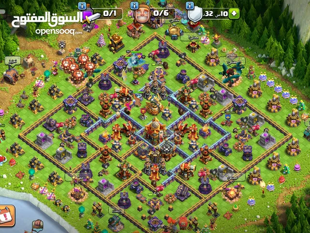 Clash of Clans Accounts and Characters for Sale in Qalubia