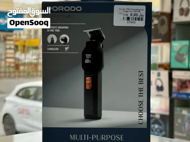 Porodo Lifestyle Multi-Purpose Trio Grooming Kit - Black