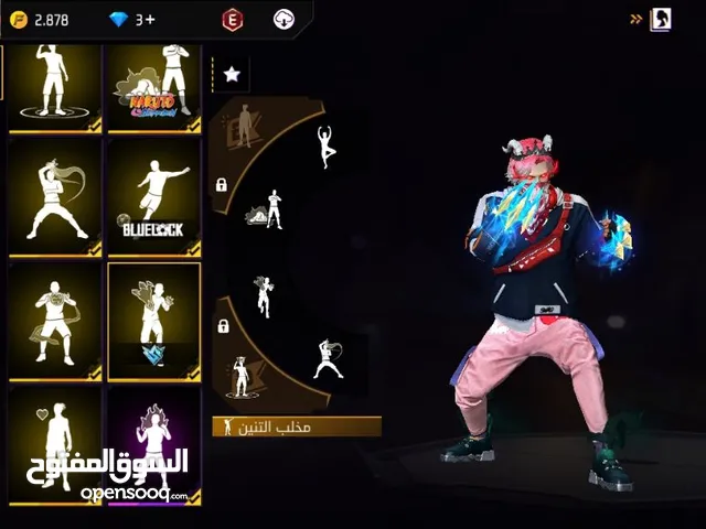 Free Fire Accounts and Characters for Sale in Jalu