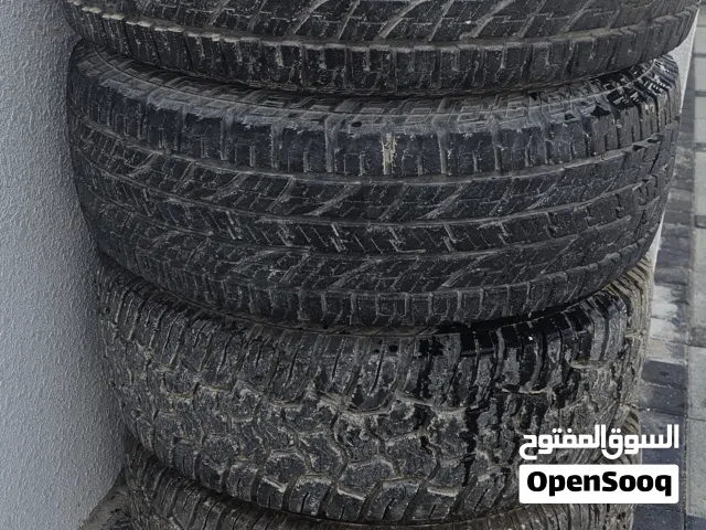 اطارات يوكوهاما حجريه  مستعملة رنج17  265/70