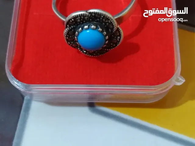 خاتم فضة تركي للبيع مامستخدم