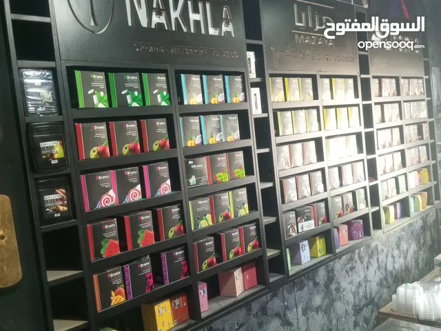 ديكور محل أراجيل  واجهزه الكترونيه. جوس  فيب