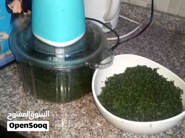 خلاط مفرمة محضرة طعام مضرب رباعي لهرس خضروات  و فواكه و لحوم و اعداد الطعام للاطفال  ومفرمه فرم اللح