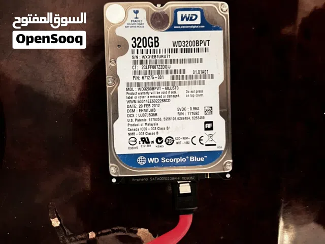 هاردسك 320GB WD ربي يبارك