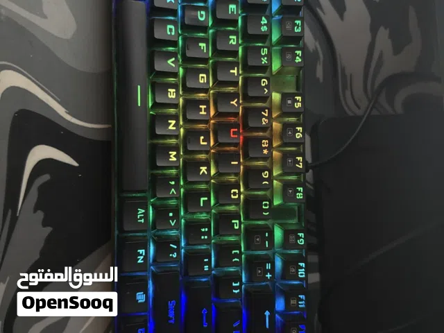 كيبورد redragon k552 نظيف مستعمل استعمال خفيف