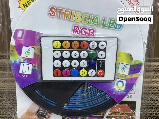 RGB LED Strip Light with Remote (New,5m)