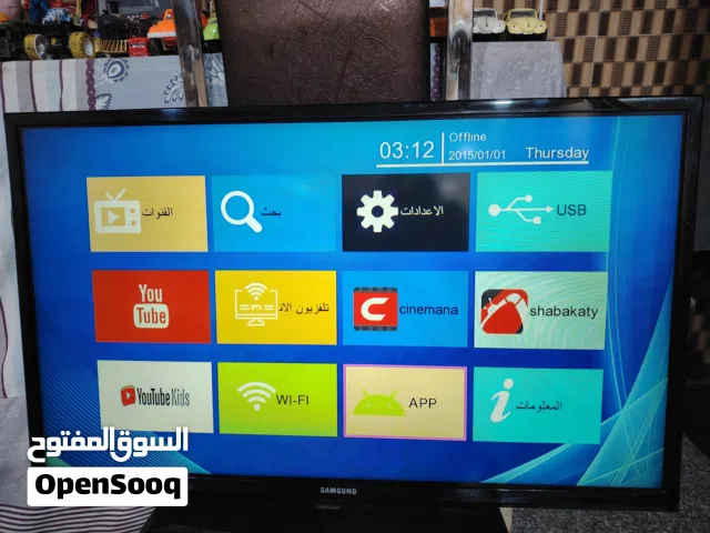 شاشه سامسونك إصليه صناعه ماليزي، حجم 32 بدون نت، مكفوله من كلشي، وياها ريموت، السعر ب 100وبيها مجال،