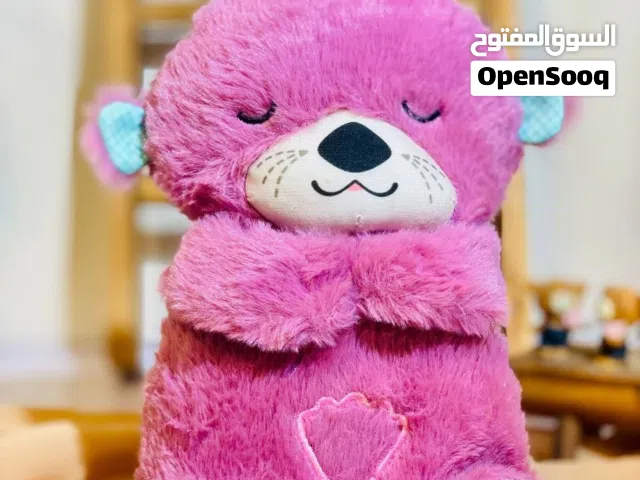 دمية الدب النائم  دمية سوث اند سناجل اوتر دميه موسيقية مخملية للأطفال الرضع من براند فيشر
