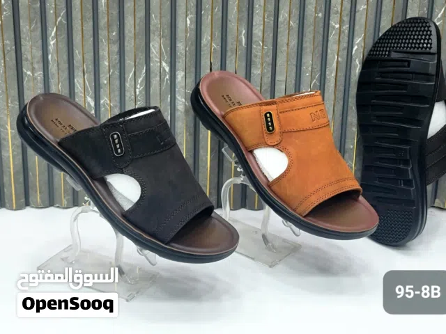 صنادل رجالي جلد طبيعي