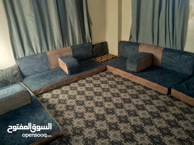 غرفه اثاث جلوس معيشه للبيع مستعمل جديد 6 شهور مع عروض