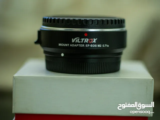 Viltrox Lens Adapter for Canon M-mount Cameras Uses EF lenses on M-mount cameras Very good condition