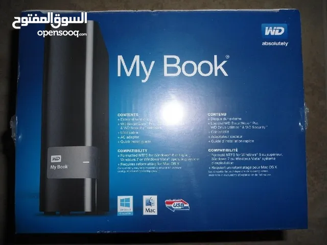 WD My Book 4TB Hard Drive with Security, Local and Cloud Backup