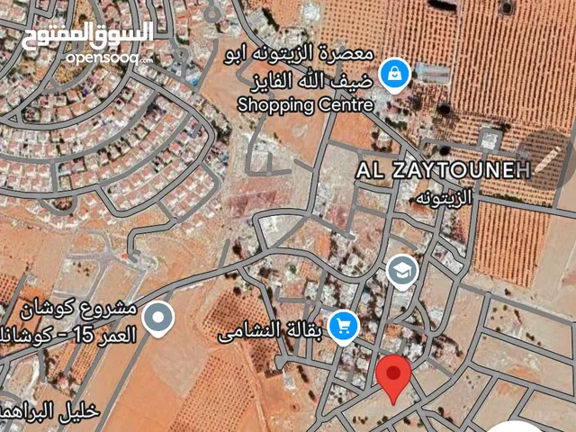 Residential Land for Sale in Amman Al-Zaytouneh