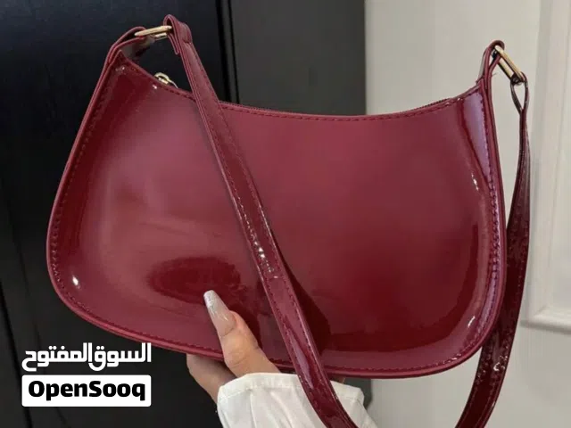 Burgundy red bag
