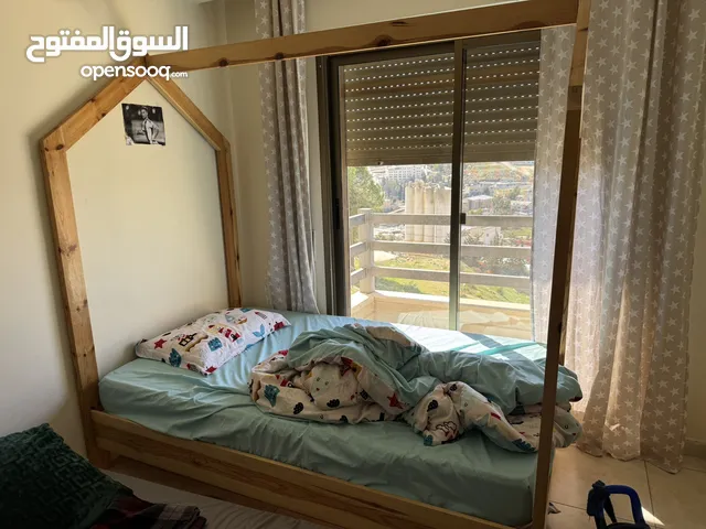 تخت مفرد ونص (خشب سويد)
