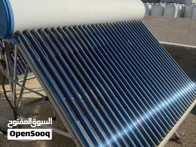 سخان شمسي ستانلس ستيل من الداخل والخارج