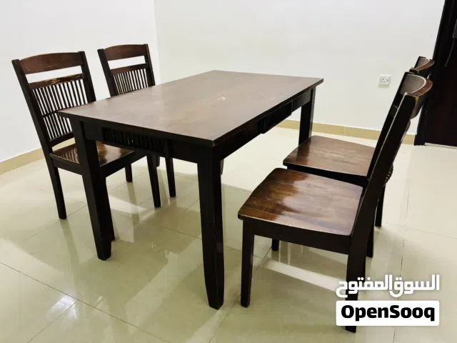 Dining Table with 4 chairs Skating shoe size adjustable type