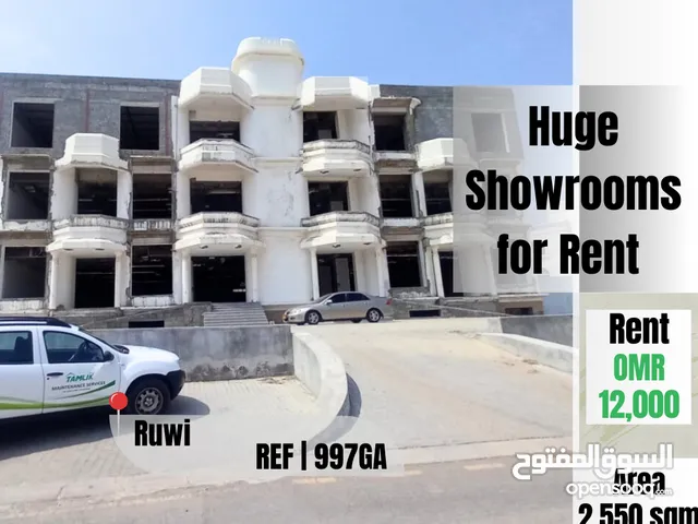 Huge Showrooms for Rent in Ruwi REF 997GA