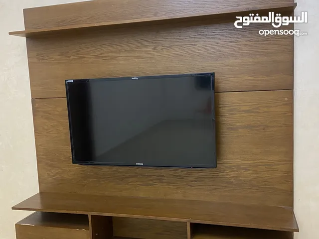 ديكور تلفاز خشب مستعمل