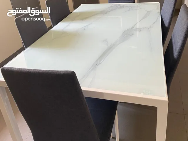 طاولة طعام مع 6 كراسي للبيع .. Dining Table with 6 chairs