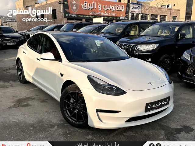 تسلا 3 لونج رينج 2021 Tesla Model 3 Long Range Dual Motor