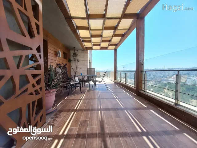 روف دوبلكس مفروش للإيجار في عبدون  ( Property 14351 ) سنوي فقط