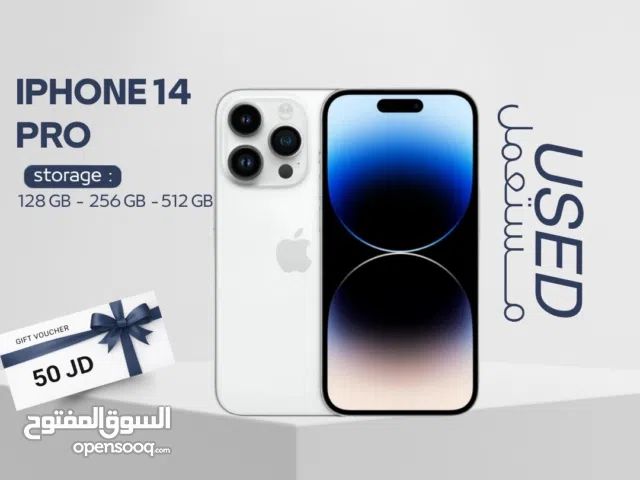 IPHONE 14 PRO ( 128GB ) USED /// آيفون 14 برو ذاكرة 128 مستعمل وكاله