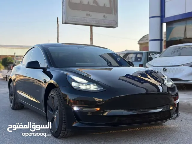 تسلا 2022 فحص كامل 7 جيد لون اسود ملوكي مميزة جدا