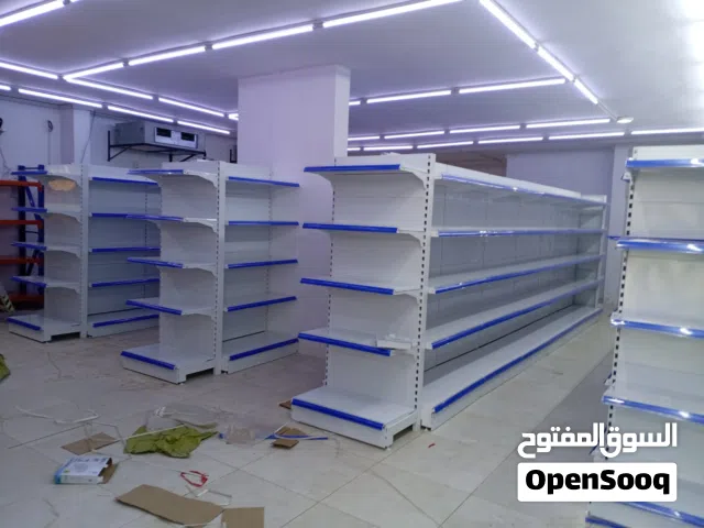 رفوف بجميع انواعها
