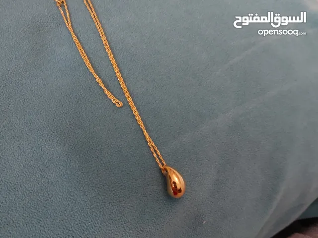 Light weight 18k real gold