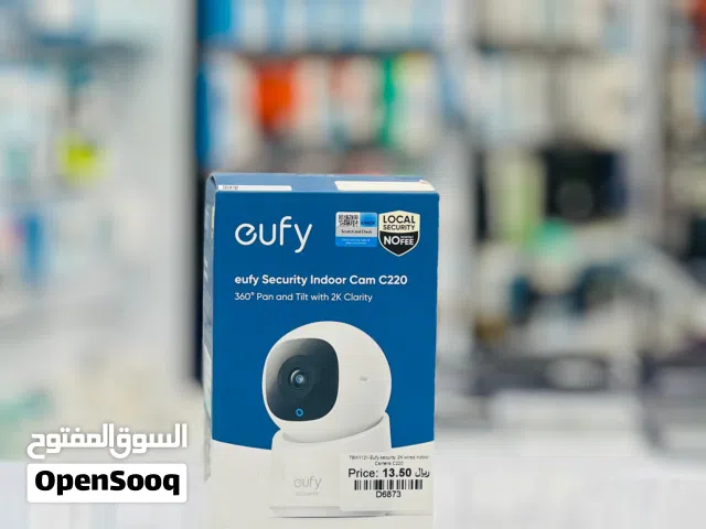 Eufy Security Indoor Camera C220 2K Resulation 360 Pin & Tilt. New