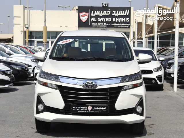 TOYOTA AVANZA- 2020 - km 143000- Engine 1500- PRICE 32000 -In excellent Condition خليجى حاله ممتازه
