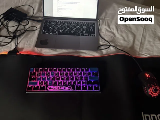Ducky one 2 mini,Cooler master mouse  Innotech mouse pad