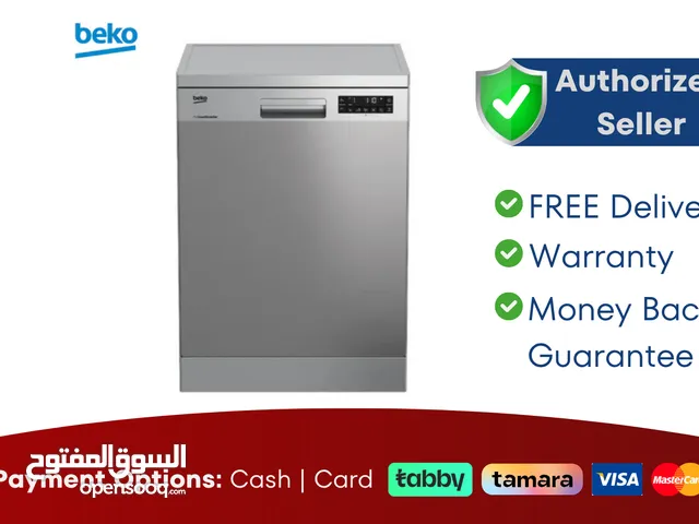 Beko 14 Place Free Standing Dishwasher - 1 Year Warranty - Free Delivery