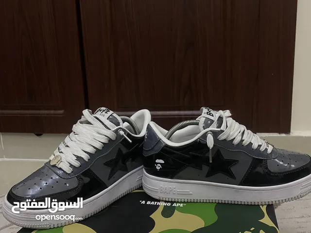 Bapestas shoes “ grey and black “