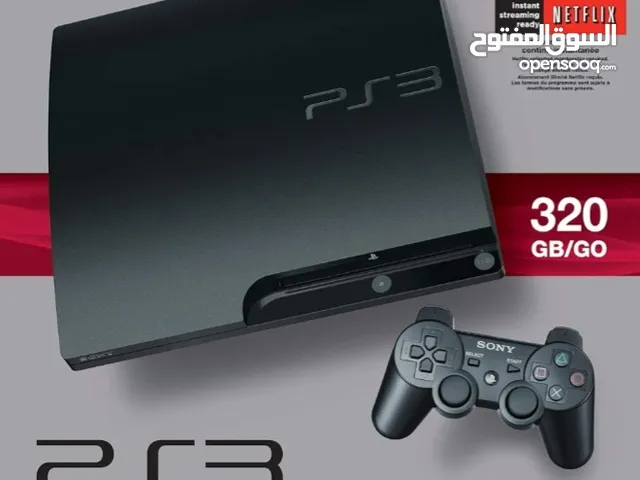 PlayStation 3 Slim 320Go - جميع الألعاب - مستعملة