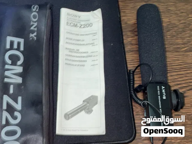 للبيع مايكروفون Sony ECM-Z200 شوتغن كوندنسر أصلي صناعة يابانية، بحالة ممتازة