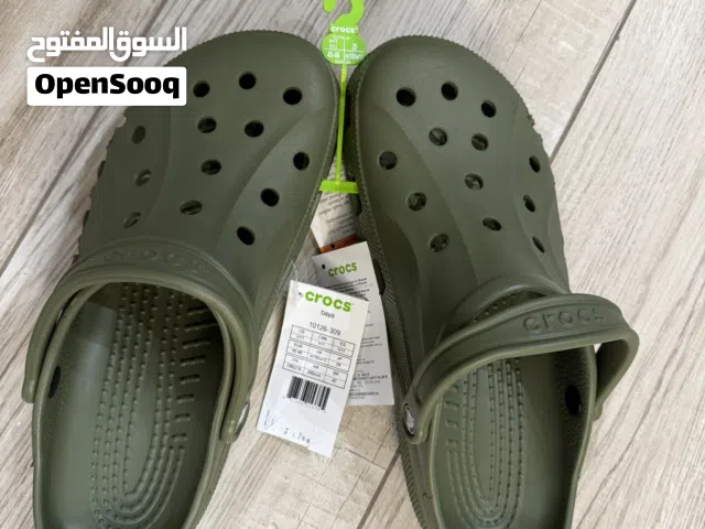Green crocs