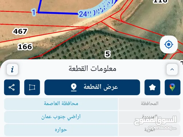 Farm Land for Sale in Amman Jelul